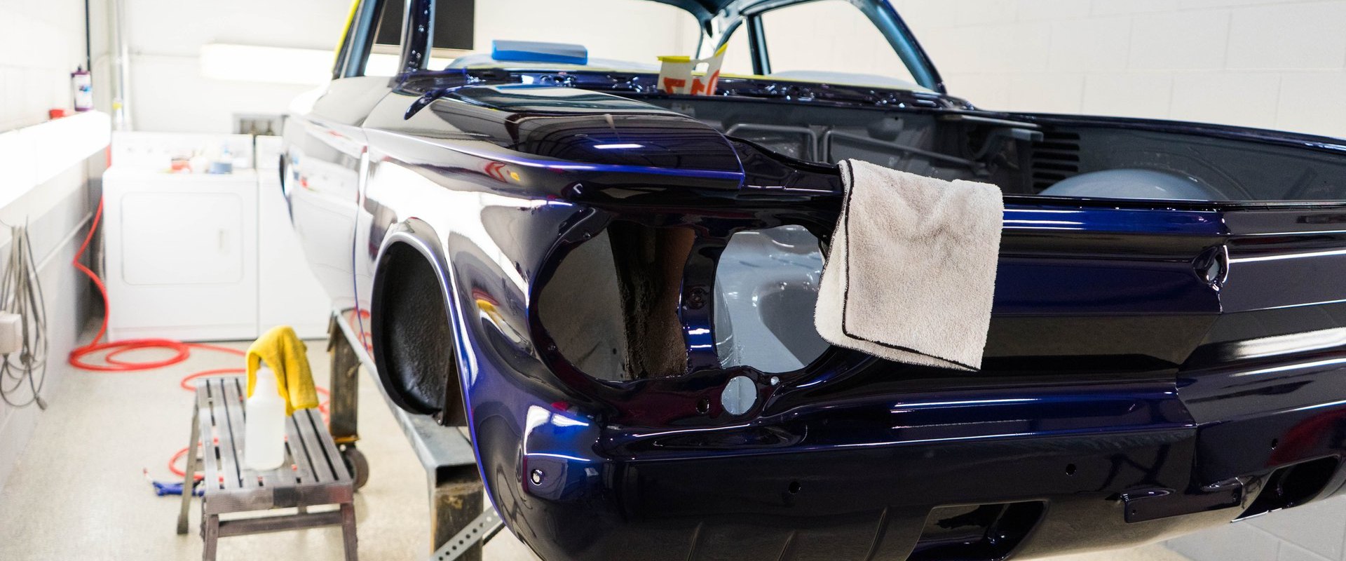 Painting and Finishing for Chevy Corvair Restoration